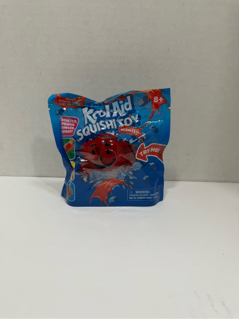 Kool-Aid Squish Toy Scented Red New